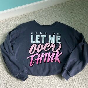 Women’s Overthinking Crewneck Sweatshirt L
